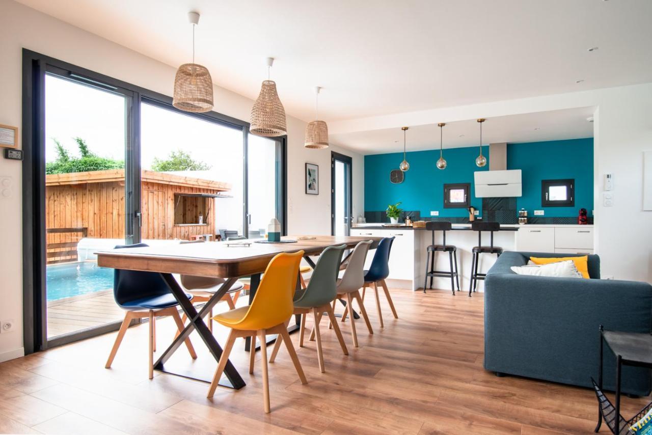 Frenchyhomes☆Villadeluxe☆Plage☆Piscine Andernos-les-Bains Eksteriør billede