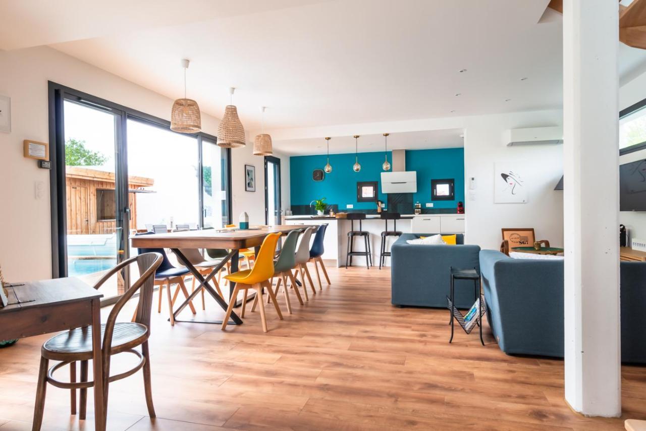 Frenchyhomes☆Villadeluxe☆Plage☆Piscine Andernos-les-Bains Eksteriør billede