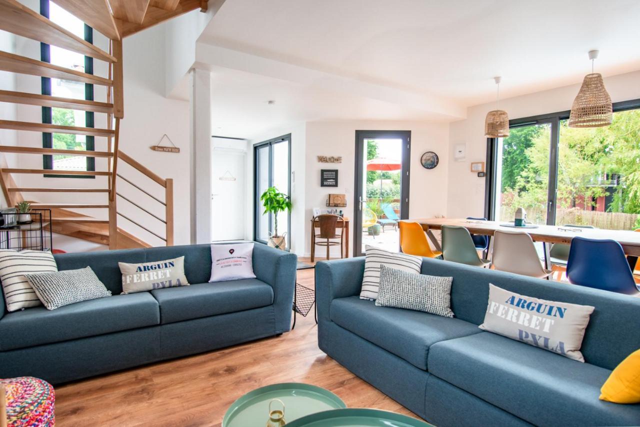 Frenchyhomes☆Villadeluxe☆Plage☆Piscine Andernos-les-Bains Eksteriør billede