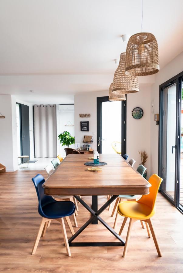 Frenchyhomes☆Villadeluxe☆Plage☆Piscine Andernos-les-Bains Eksteriør billede