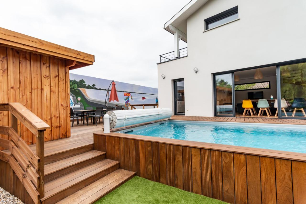 Frenchyhomes☆Villadeluxe☆Plage☆Piscine Andernos-les-Bains Eksteriør billede