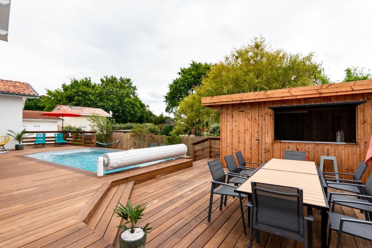 Frenchyhomes☆Villadeluxe☆Plage☆Piscine Andernos-les-Bains Eksteriør billede