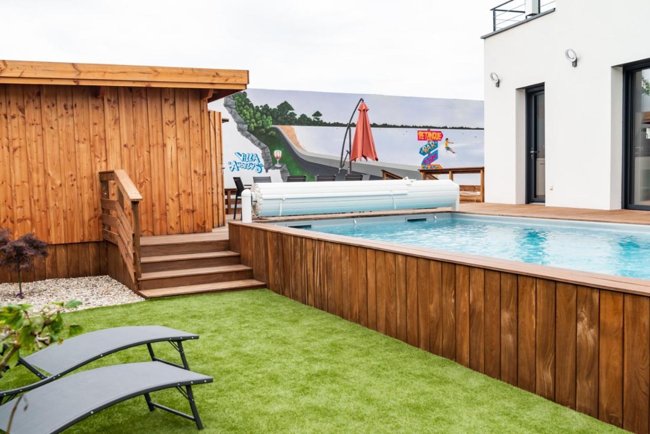 Frenchyhomes☆Villadeluxe☆Plage☆Piscine Andernos-les-Bains Eksteriør billede
