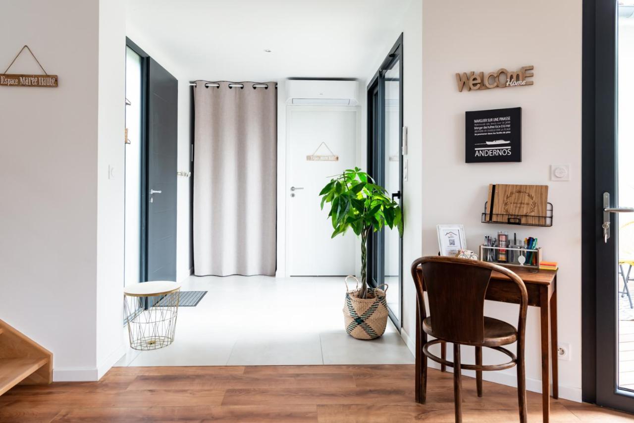 Frenchyhomes☆Villadeluxe☆Plage☆Piscine Andernos-les-Bains Eksteriør billede