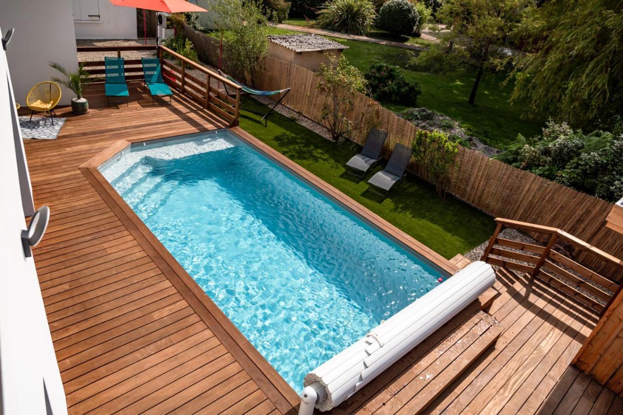 Frenchyhomes☆Villadeluxe☆Plage☆Piscine Andernos-les-Bains Eksteriør billede